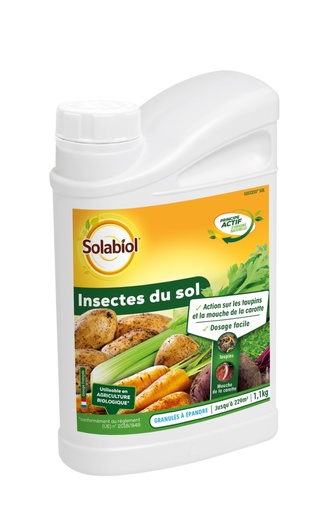 [36-003MM9] Insectes du sol SOLABIOL - 1,1Kg
