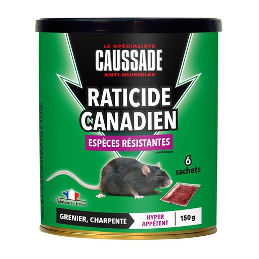 [34-003MT1] Raticide canadien - céréales CAUSSADE