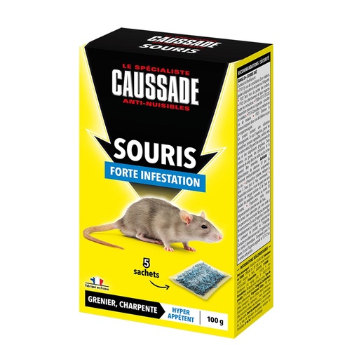[34-003MT6] Appâts pour souris - céréales foudroyant CAUSSADE