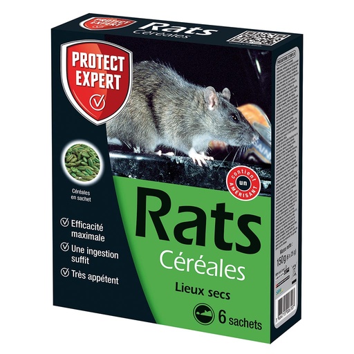 [34-003MTJ] Rats - céréales PROTECT EXPERT
