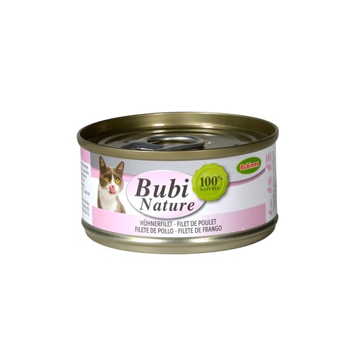 [2I-0001GZ] Pâtée pour Chat Bubi Nature Filets de Poulet BUBIMEX - 70g