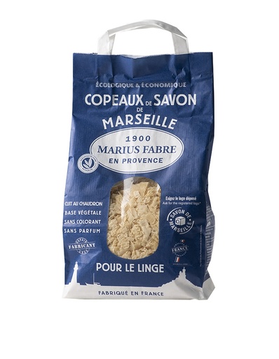 [24-0043UX] Copeaux de Savon de Marseille en sac MARIUS FABRE - 980g