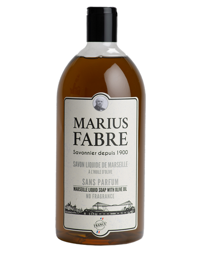 [24-0043VC] Savon Liquide de Marseille sans parfum MARIUS FABRE - 1L