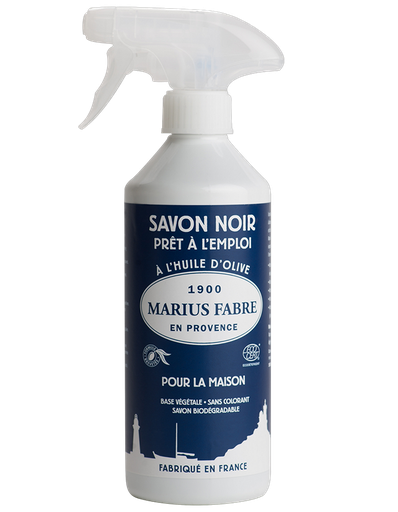 [24-0043VX] Spray Savon Noir Maison MARIUS FABRE - 500ml