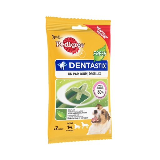 [2P-0001L5] Dentastix Fresh pour petits chiens 7 sticks  PEDIGREE®
