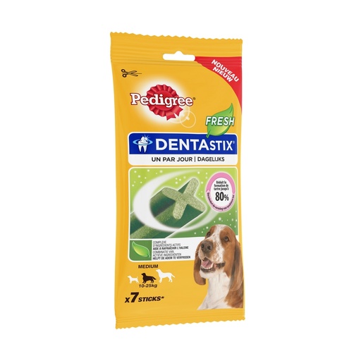 [2P-0001L6] Dentastix Fresh chiens moyens 7 sticks  PEDIGREE®