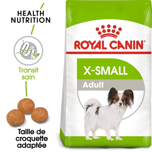 [2N-000ZU0] Croquettes Chien adulte X-small ROYAL CANIN - 1.5kg