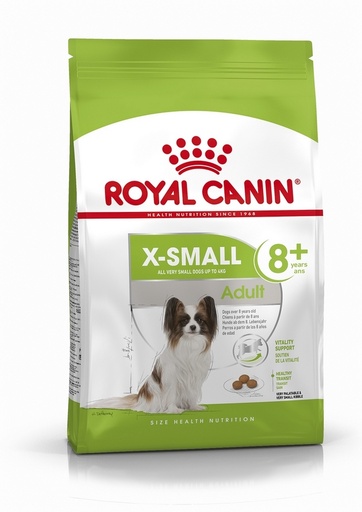 [2N-000ZU2] Croquettes Chien adulte X-small 8+ ROYAL CANIN - 1.5kg