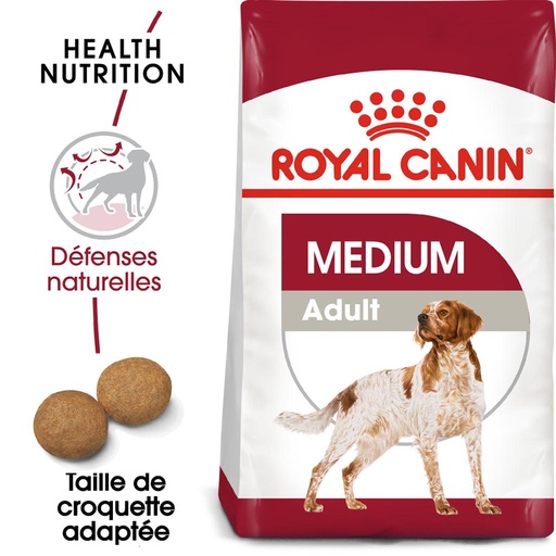 [2N-000ZV1] Croquettes Chien adulte medium ROYAL CANIN - 15kg
