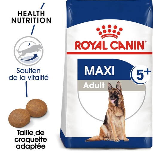 [2N-000ZVP] Croquettes Chien adulte maxi 5+ ROYAL CANIN - 4kg