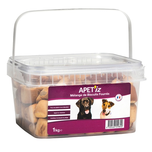 [2P-0010MS] Mélange biscuits fourrés APET'IZ - 1kg
