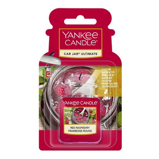[25-0003QR] Car jar ultimate framboise rouge YANKEE CANDLE