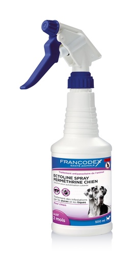 [2S-0012T5] Ectolin spray Permethrine  FRANCODEX - 500 ml