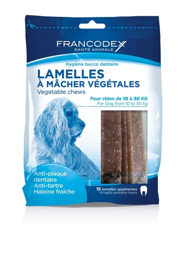 [2S-0012U7] Lamelles réduction plaque dentaire FRANCODEX - 350g