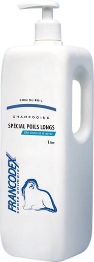 [2S-0012UD] Shampoing spécial poils longs FRANCODEX - 1L