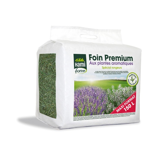 [1S-0016DW] Foin premium aux plantes aromatiques HAMI FORM - 150 L