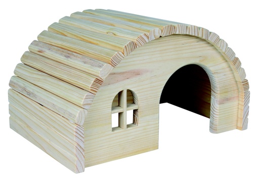[1R-0000FE] Maisonnette en bois pour cochon d'Inde TRIXIE - 29 x 17 x 20 cm