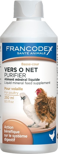 [E-0016WO] Aliment complémentaire pour volailles FRANCODEX - 250ml