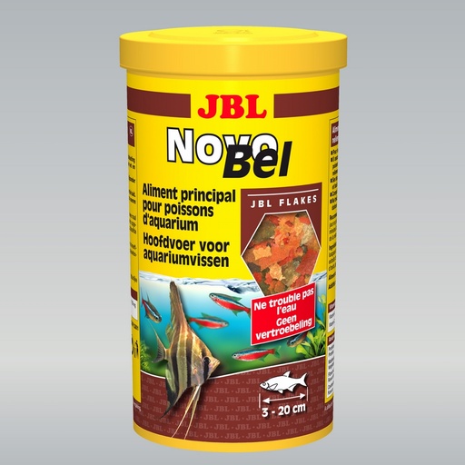 [1W-0016YJ] Nourriture pour poissons NovoBel  JBL - 1L