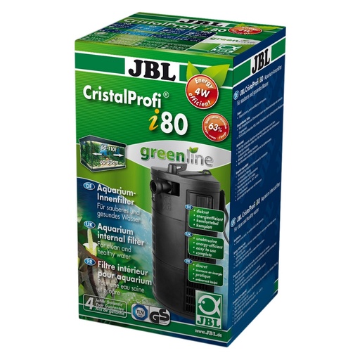[45-0017GV] Filtre pour aquarium CristalProfi i80 greenline - JBL