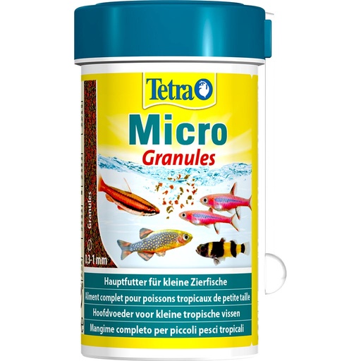 [7-0019OB] Aliment poisson Tetra microfood TETRA - 100ml 