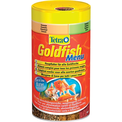 [7-0019Q0] Aliment poisson Tetra goldfish menu TETRA  - 250ml