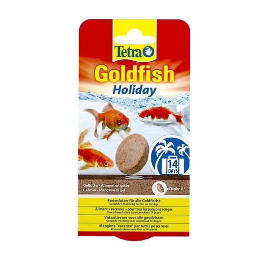[7-0019QJ] Aliment poisson Tetra goldfish holiday  - 2 x 12g TETRA