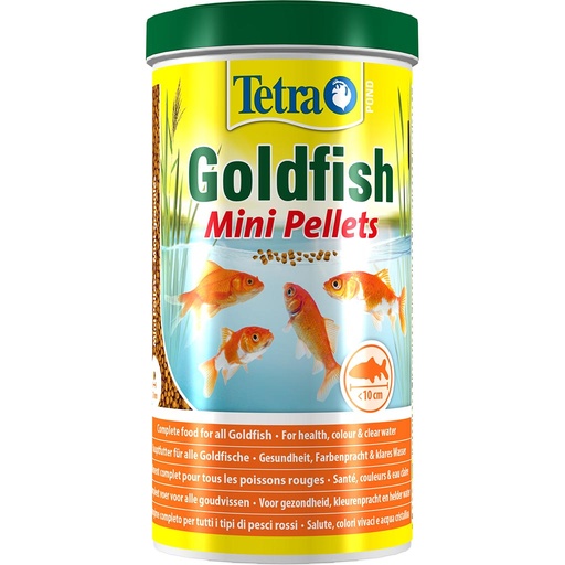[7-0019QR] Tetra Pond goldfish pellets mini TETRA  - 1L