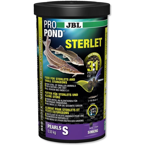 [7-0019UQ] ProPond Sterlet S JBL  - 0,5kg