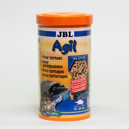 [20-001AE1] Aliment de base en bâtonnets pour tortues Agil JBL - 1L