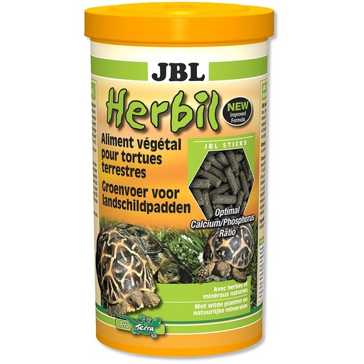[20-001AED] Aliment végétal pour tortues terrestres Herbil JBL - 1L