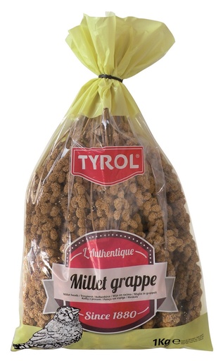 [1M-001AK6] Millet grappes TYROL - 1kg