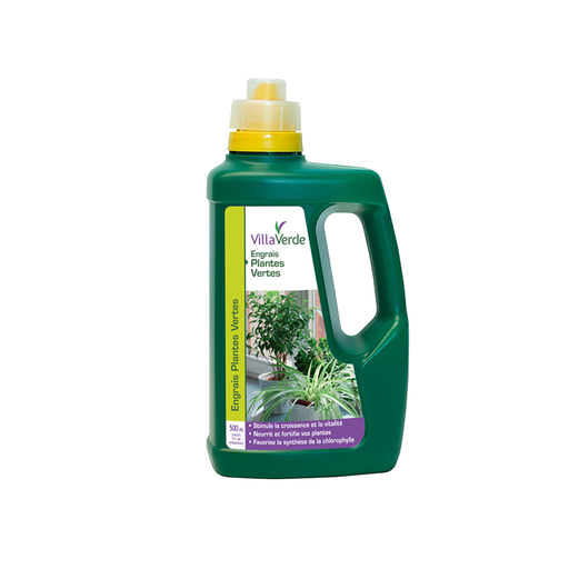 [41-001AWQ] Engrais plantes vertes VILLAVERDE - 500ml 