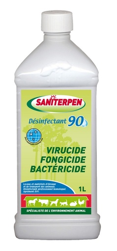[37-001KSB] Désinfectant 90 SANITERPEN - 1L