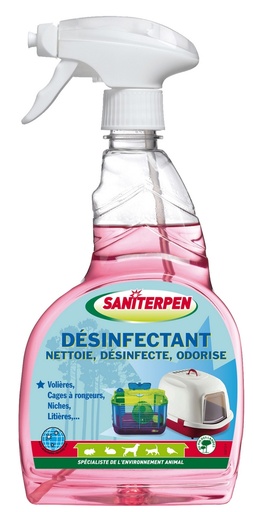 [37-001KSJ] Désinfectant spray flacon  SANITERPEN - 750 ml