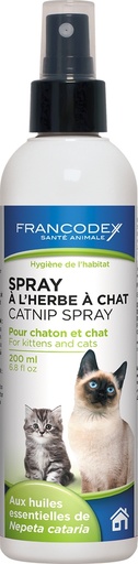 [37-001KXC] Spray à l'herbe à chat  FRANCODEX - 200ml