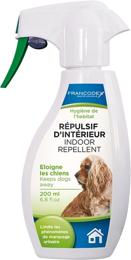 [37-001KXH] Répulsif d'intérieur chien  FRANCODEX - 200 ml