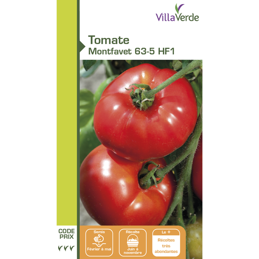 [48-001NA1] Graines de tomate montfavet hybride f1 VILLAVERDE