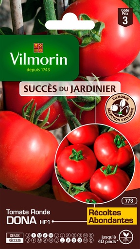 [48-001NJ6] Graines de tomate dona hf1 VILMORIN