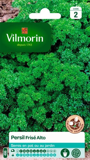 [48-001NK6] Graines de persil frisé alto VILMORIN