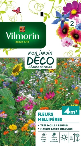 [3C-001P1R] Graines de fleurs mélange de fleurs VILMORIN