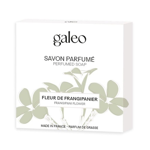 [24-003R3T] Savon parfumé fleur de frangipanier GALEO - 100gr