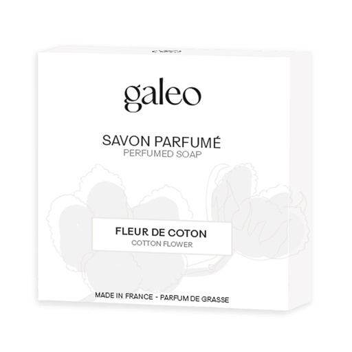 [24-001DO1] Savon parfumé fleur de coton GALEO - 100gr