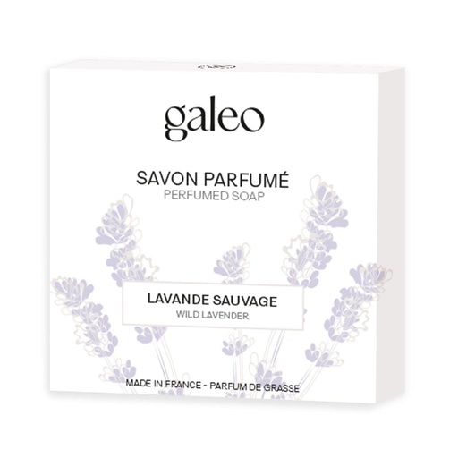 [24-001DO6] Savon parfumé lavande sauvage GALEO - 100gr