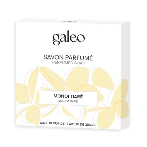 [24-001DOH] Savon parfumé monoï tiaré GALEO - 100gr
