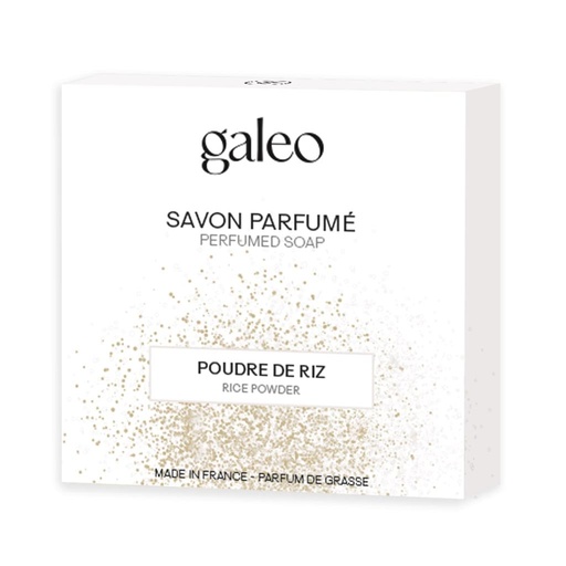 [24-001DOR] Savon parfumé poudre de riz GALEO - 100gr