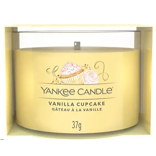 [23-004D4U] Bougie votive en verre gâteau à la vanille YANKEE CANDLE