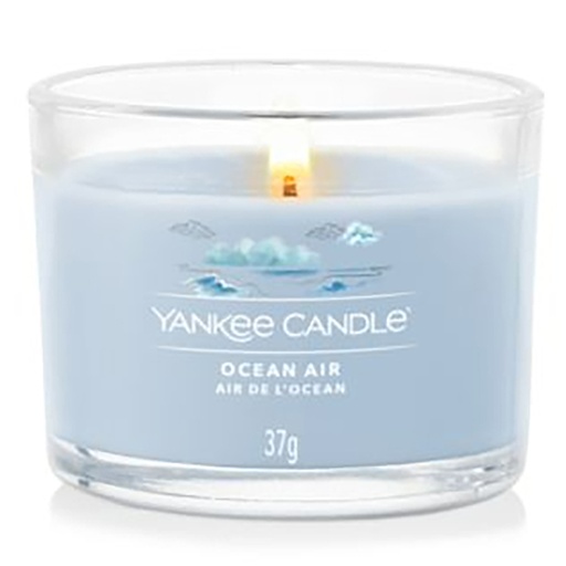 [23-004D8W] Bougie votive en verre air d'océan YANKEE CANDLE 
