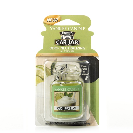 [23-004DAX] Car jar ultimate vanille & citron vert YANKEE CANDLE 