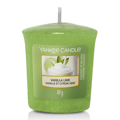 [23-0002JO] Bougie votive vanille & citron vert YANKEE CANDLE 